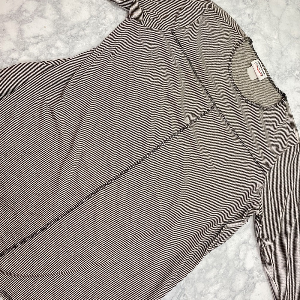 COPY - Vintage 90’s Maternity Black White Striped…